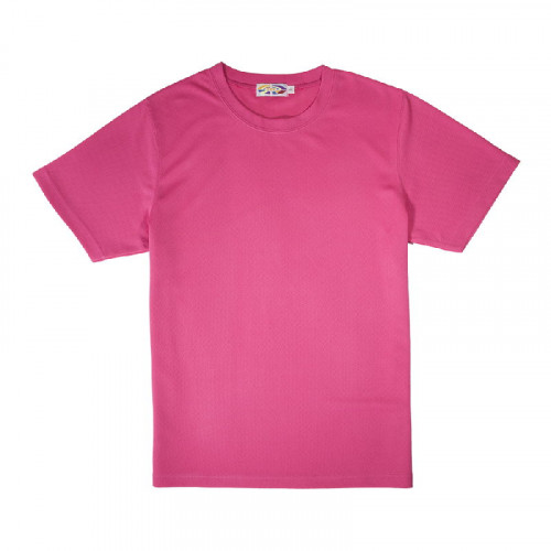 透氣圓領T-Shirt - T8164/玫紅